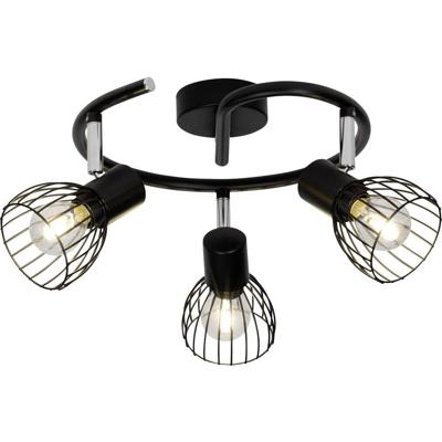 Brilliant 3-lichts plafondlampBlacky - 62133/06