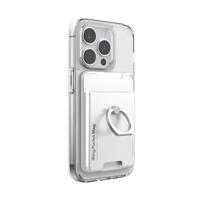 iRing Pocket Telefoonhouder - Pasjeshouder - Universeel - Parelwit - thumbnail