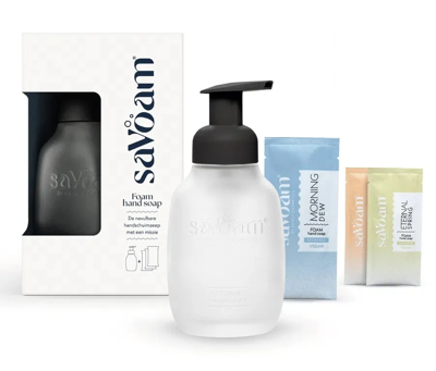 Savoam Handzeep Starterspakket Zwart