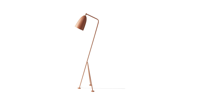Gubi Grasshoppa Vloerlamp - Vintage rood - thumbnail