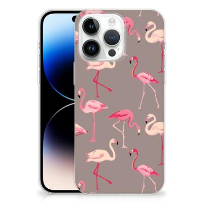 iPhone 14 Pro Max | TPU Hoesje | Flamingo