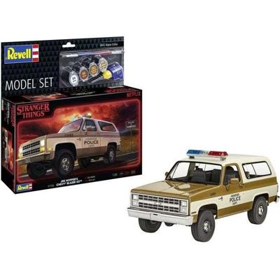 Modelauto - REVELL - Modelbouwset - Stranger Things - Chevrolet K5 Blazer - Inclusief lijm, verf en accessoires