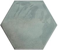 Hexagon Moon Green glans 16x18 - thumbnail