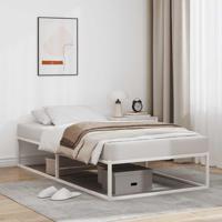 Bedframe zonder matras 90x200 cm wit - thumbnail