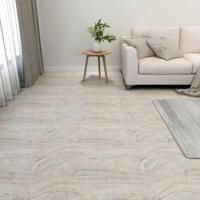 Vloerplanken zelfklevend 55 st 5,11 m PVC beige - thumbnail