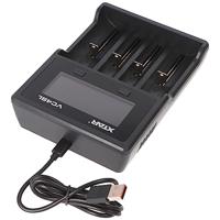 XTAR VC4SL batterijlader voor Li-ion / Ni-MH / Ni-CD 18650 cilindrische batterijen - thumbnail