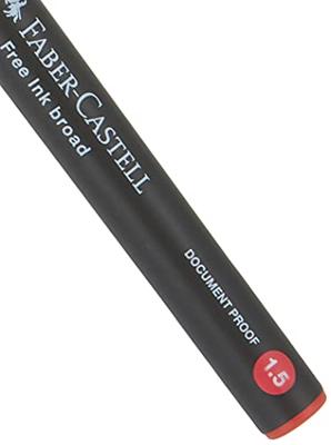 Faber Castell Inktroller 1.5mm - Rood