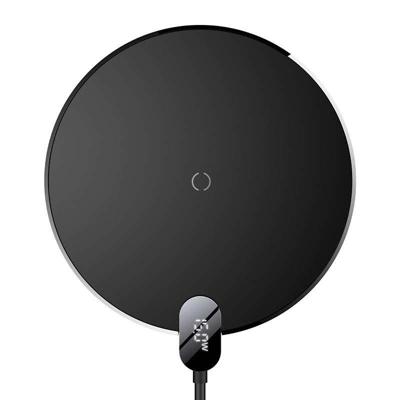 Baseus CCED000001 oplader voor mobiele apparatuur Hoofdtelefoons, Smartphone Zwart USB Draadloos opladen Binnen