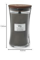 WoodWick sand & driftwood large candle - thumbnail