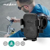Nedis SBHR110BK Smartphonehouder Fiets Universeel Verstelbare Breedte Verstelbaar - thumbnail