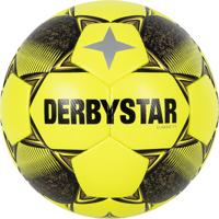 Derbystar Classic TT II Kunstgras Voetbal Maat 5 Geel Zwart Grijs - thumbnail
