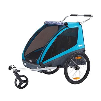 THULE fiets-kinderkar "coaster xt" child trailer coaster xt blue - thumbnail