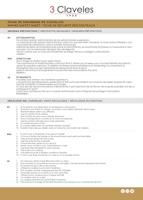 Ham-mes 3 Claveles Pom 29 cm Roestvrij staal - thumbnail