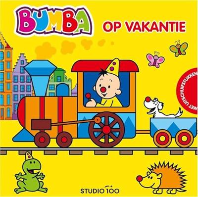 Studio 100 Bumba uitschuifbaar kartonboek - op vakantie