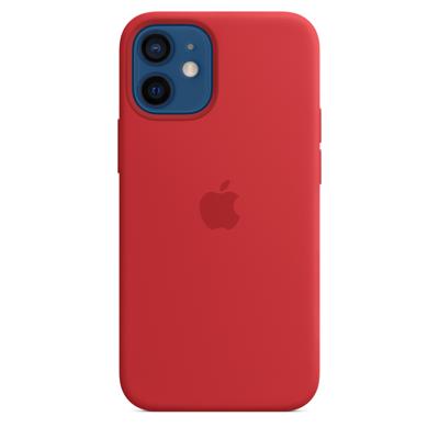 Apple Silicone MagSafe Case iPhone 12 Mini (PRODUCT)RED