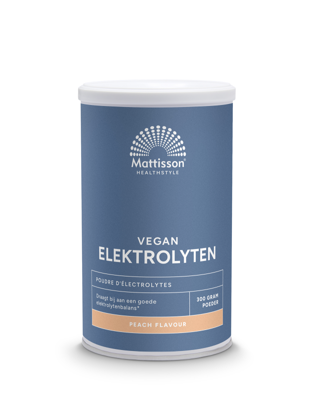 Mattisson Elektrolyten poeder perzik 300 Gram Mattisson Elektrolyten poeder perzik 300 Gram