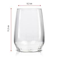 Drinkglas 440ml 4 stuks - thumbnail