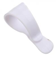 Dunlop brilclip kunststof 6 cm 2 stuks wit - thumbnail