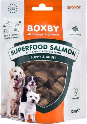 Proline Boxby Superfood salmon 120 gram Proline Gebr. de Boon - Gebr de boon Proline Boxby Superfood salmon 120 gram Proline Gebr. de Boon - Gebr de boon
