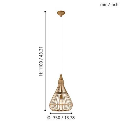 Eglo HanglampAmsfield 35cm - 49772