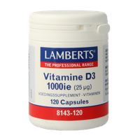 Vitamine D3 1000IE/25mcg 120 Capsules - thumbnail