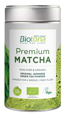 Biotona Raw & Organic Tea Premium Matcha 80gr