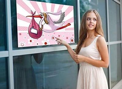 Raamvlag Geboorte Meisje - 60x90cm