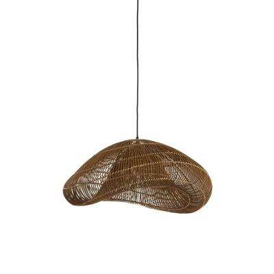 Light & Living Rotan hanglampJanzur Ø 65cm - donkerbruin - 2986883