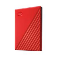 Hard Drive Western Digital My Passport 2 TB Rood - thumbnail