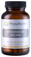 Vitamine B1 thiamine 250mg 100 Vegetarische capsules - thumbnail