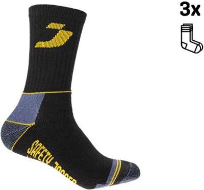 Safety Jogger SJ Sokken 3-Pack 77.5157.500 Zwart/Grijs - Maat 39-42 - 00.118.014.39 Safety Jogger SJ Sokken 3-Pack 77.5157.500 Zwart/Grijs - Maat 39-42 - 00.118.014.39