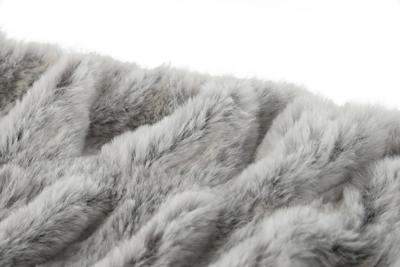 Deken Home ESPRIT Grijs 130 x 170 x 2 cm