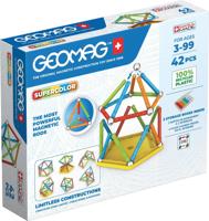 Geomag Super Color Recycled 42 veelkleurige stukken - thumbnail