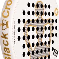 BLACK CROWN PITON WHITE SOFT PADEL RACKET - thumbnail