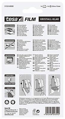 tesa 57320-00000-02 tesafilm Kristalhelder Transparant (l x b) 33 m x 15 mm 1 stuk(s) tesa 57320-00000-02 tesafilm Kristalhelder Transparant (l x b) 33 m x 15 mm 1 stuk(s)