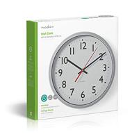 Nedis clwa110wt wandklok 30 cm wit - thumbnail