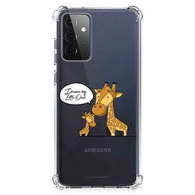 Samsung Galaxy A72 4G/5G Stevig | Bumper Hoesje | Giraffe