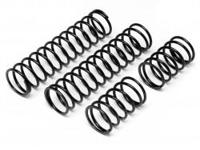 Shock spring 23x155x2.4mm 17.5 coils (black/2pcs) - thumbnail