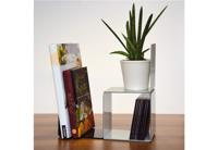 Boekensteun maul staal 14x12x14cm magnetisch zwart - thumbnail