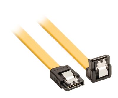 Valueline haakse vergrendelbare SATA kabel 1m - thumbnail