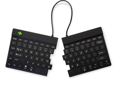 R-Go Tools Ergonomisch toetsenbord R-Go Split Break met pauzesoftware, gesplitst toetsenbord, QWERTY (US), Bluetooth, zwart R-Go Tools Ergonomisch toetsenbord R-Go Split Break met pauzesoftware, gesplitst toetsenbord, QWERTY (US), Bluetooth, zwart