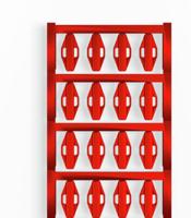 Weidmüller 1727770003 VT SFX 10/23 NE RT V0 Kabelmarkering Montagemethode: Kabelbinder Markeringsvlak: 10 x 23 mm Rood Aantal markeringen: 320 320 stuk(s) - thumbnail