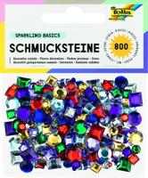 Folia sierstenen 800 stuks, geassorteerde motieven - thumbnail