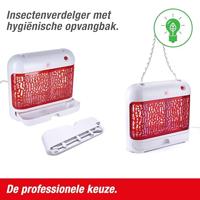 Swissinno Premium 24W 1 246 001 Vliegenlamp UV-lamp, Stroomgaas 24 W (b x h x d) 300 x 265 x 100 mm Wit, Rood 1 stuk(s) - thumbnail