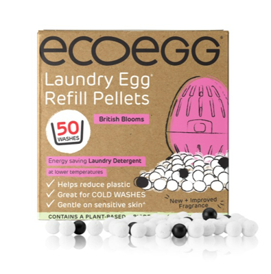 Ecoegg Navulling wasbal - british blooms - 50 wasjes