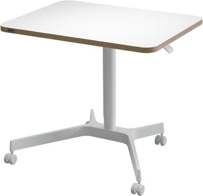 Leitz 65360001 Zit-sta-bureau Kleur tafelblad: Wit In hoogte verstelbaar, Met wieltjes Hoogte (max.): 1.14 cm Leitz 65360001 Zit-sta-bureau Kleur tafelblad: Wit In hoogte verstelbaar, Met wieltjes Hoogte (max.): 1.14 cm