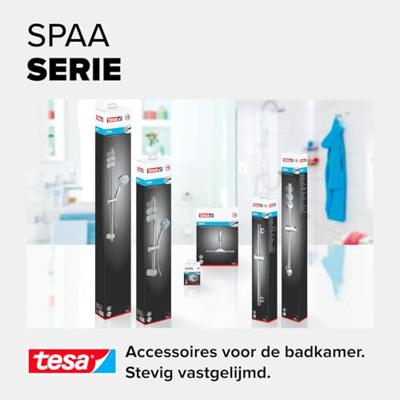 tesa 40341-00000-00 SPAA Douchestang Lijm Chroom (glanzend) tesa 40341-00000-00 SPAA Douchestang Lijm Chroom (glanzend)