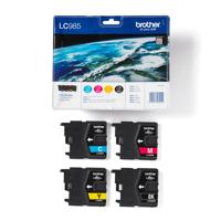 Brother inktcartridge, 260 pagina&apos;s, OEM LC-985VB, 4 kleuren - thumbnail