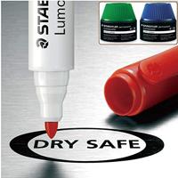 Viltstiftvulling Staedtler Lumocolor permanent 15ml blauw - thumbnail