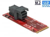 DeLOCK Adapter M.2 Key M > SFF-8643 NVMe serial-ata controller 62721 - thumbnail